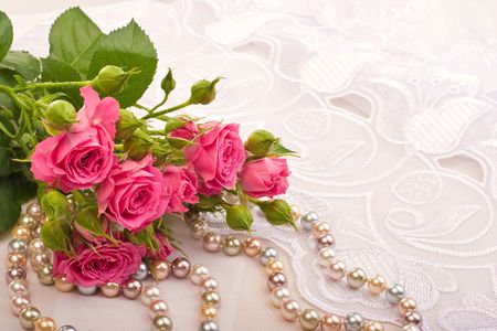 Roses and luxuryの写真素材