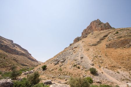mountains, north of Israelの写真素材
