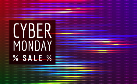 Cyber monday saleの写真素材