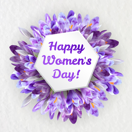 Happy Womens dayのイラスト素材