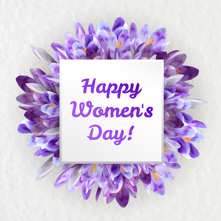 Happy Womens dayのイラスト素材