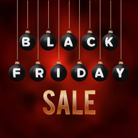 Black friday sale special offerのイラスト素材
