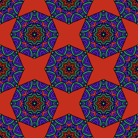 Seamless pattern vector illustration. For continuous replication.のイラスト素材