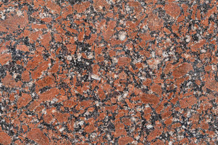 Red polished natural granite grunge texture