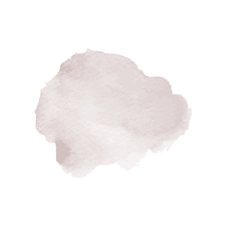 Pastel burgundy watercolor blot background. Subtle brush stroke abstract shapeのイラスト素材