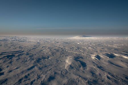 small hill on the plateau