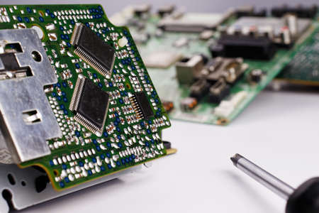 Completing parts for nano technologies with a repair tool.