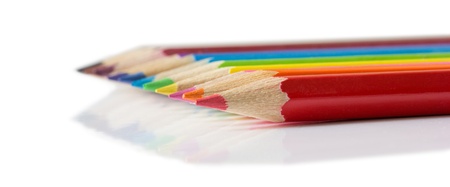 colored pencilsの写真素材