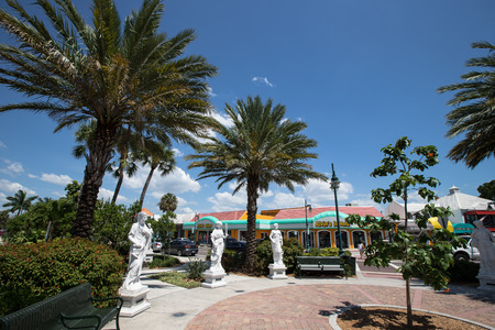Sculptures on the Square in Venice, FLのeditorial素材