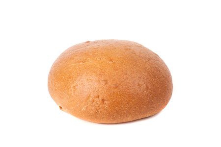 bread loaf isolated on white backgroundの写真素材
