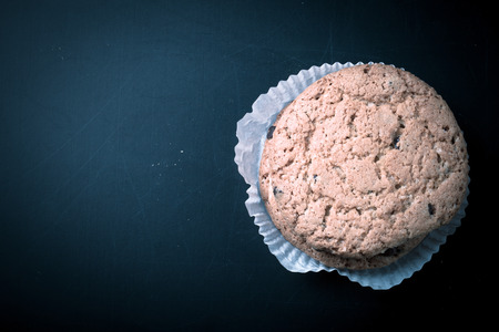 Oat cookies on the old shabby background.の写真素材