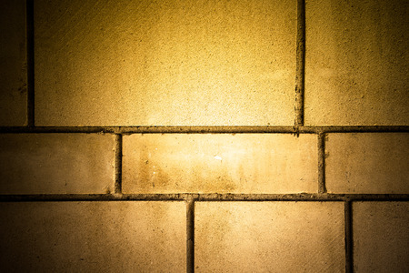 New brick wall. Background. Toned.の写真素材