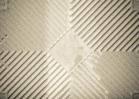 Texture of back side of ceramic tile for background. Toned.の写真素材