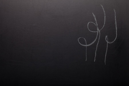Abstract pattern on a chalkboard.の写真素材