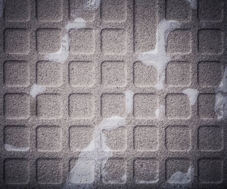 Texture of back side of ceramic tile for background. Toned.の写真素材
