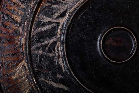 Old metal surface for background.の写真素材