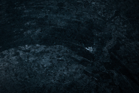 The bottom of the old metal frying pan. Toned.の写真素材