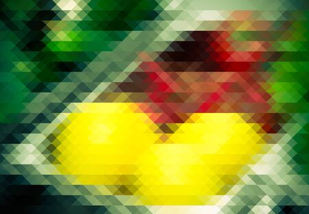 Abstract mosaic background with vegetables.の写真素材