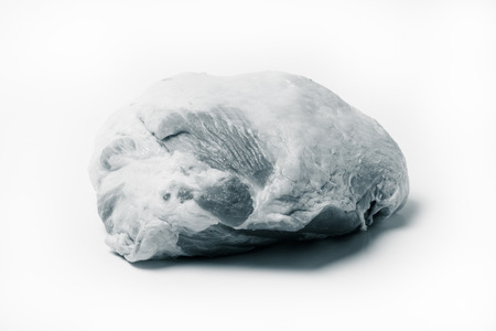 Fresh raw pork meat on a light background. Toned.の写真素材