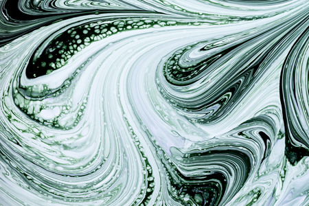 Abstract random patterns from mixed colors.の写真素材