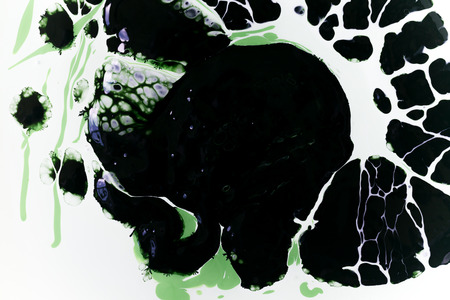 Abstract random patterns from mixed colors.の写真素材