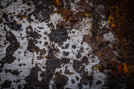 Old dirty metal surface for background. Toned.