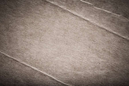 Surface of old paper for textured background. Toned.の写真素材