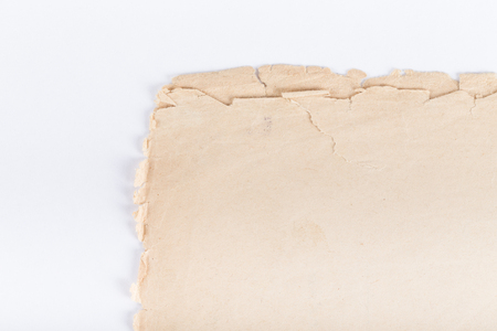 Paper texture of an old book page.の写真素材