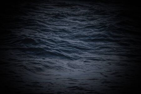 Waves of stormy cold sea on the south of Iceland. Toned.の写真素材