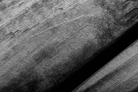 Surface of old textured wooden board for background. Toned.の写真素材