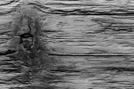 Surface of old textured wooden board for background. Toned.の写真素材