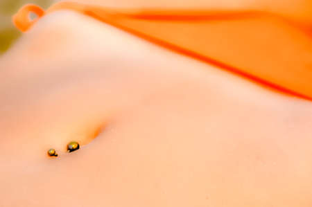Swimsuit and accessories, summer fashionの写真素材