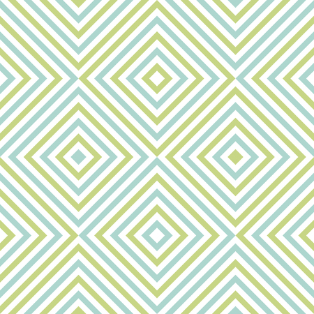 Pattern stripe seamless green two tone and white colors. Wave stripe abstract background vector.のイラスト素材