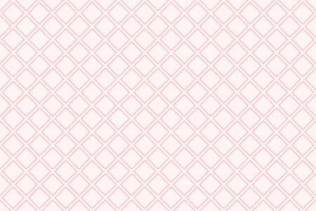 Sweet pink geometric background pattern seamless diagonal square abstract and line vector design.のイラスト素材