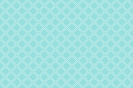 Backgrounds pattern seamless geometric green aqua diagonal square abstract and white line vector design. Pastel color backgroundのイラスト素材