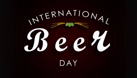 International beer day holiday concept.の写真素材