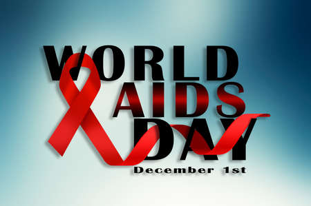 World AIDS Day close up. Health concept.