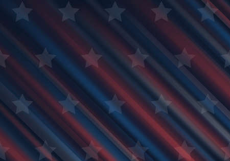 Festive background in the colors of the flag of America close up. Patriot Day, Memorial Day, Veteran's Day, Presidents' Day, Independence Day...の写真素材