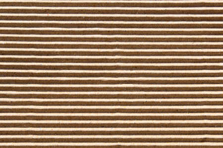 Corrugated cardboard texture in detail close up.