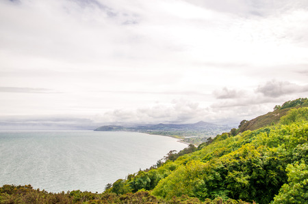 View on picturesque Coastline by Kiliney Irelandの写真素材