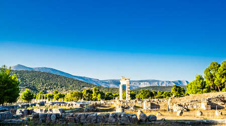 Amphitheater near Temple of Asklepius in Epidaurus