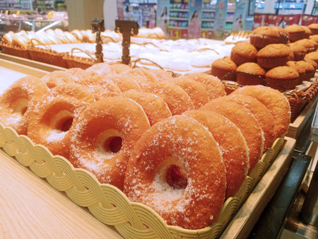 donut dessert sweet food pastry delicious bakery donut sugar treat sprinkle cake round candy cupcake...