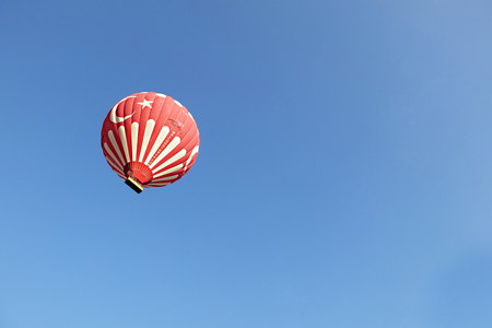 balloon to the moon at cappadocia Turkey.のeditorial素材