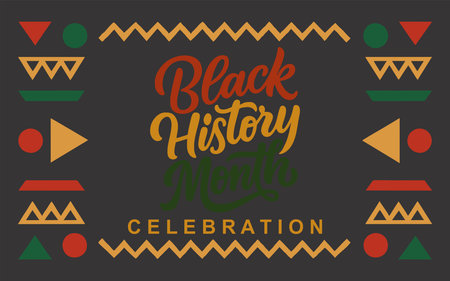 Illustration of Black History Month celebrationのイラスト素材