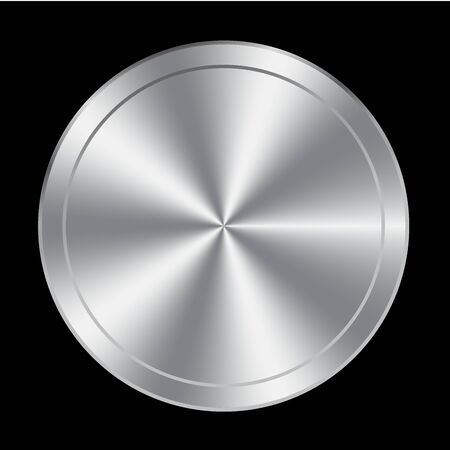 Metal button iconのイラスト素材