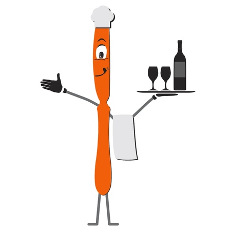 Knife cartoonのイラスト素材