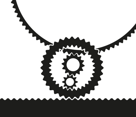 Gears iconのイラスト素材