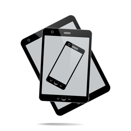 Tablet Computer のイラスト素材