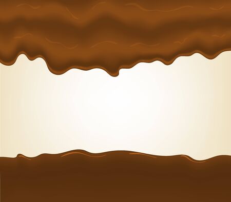 Hot chocolate splash, isolated on white background.のイラスト素材