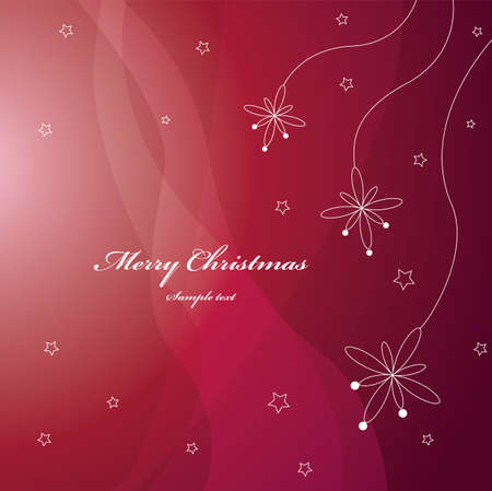 New year's vector cardのイラスト素材